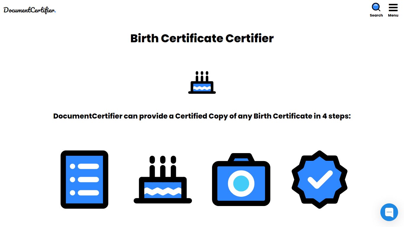 DocumentCertifier | Certify Birth Certificate